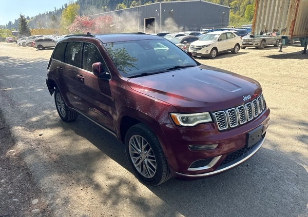 Jeep Grand Cherokee cena 75000 przebieg: 49000, rok produkcji 2018 z Starachowice małe 172